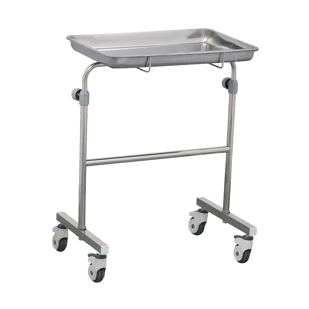 Mobile Stainless Steel Instrument Table