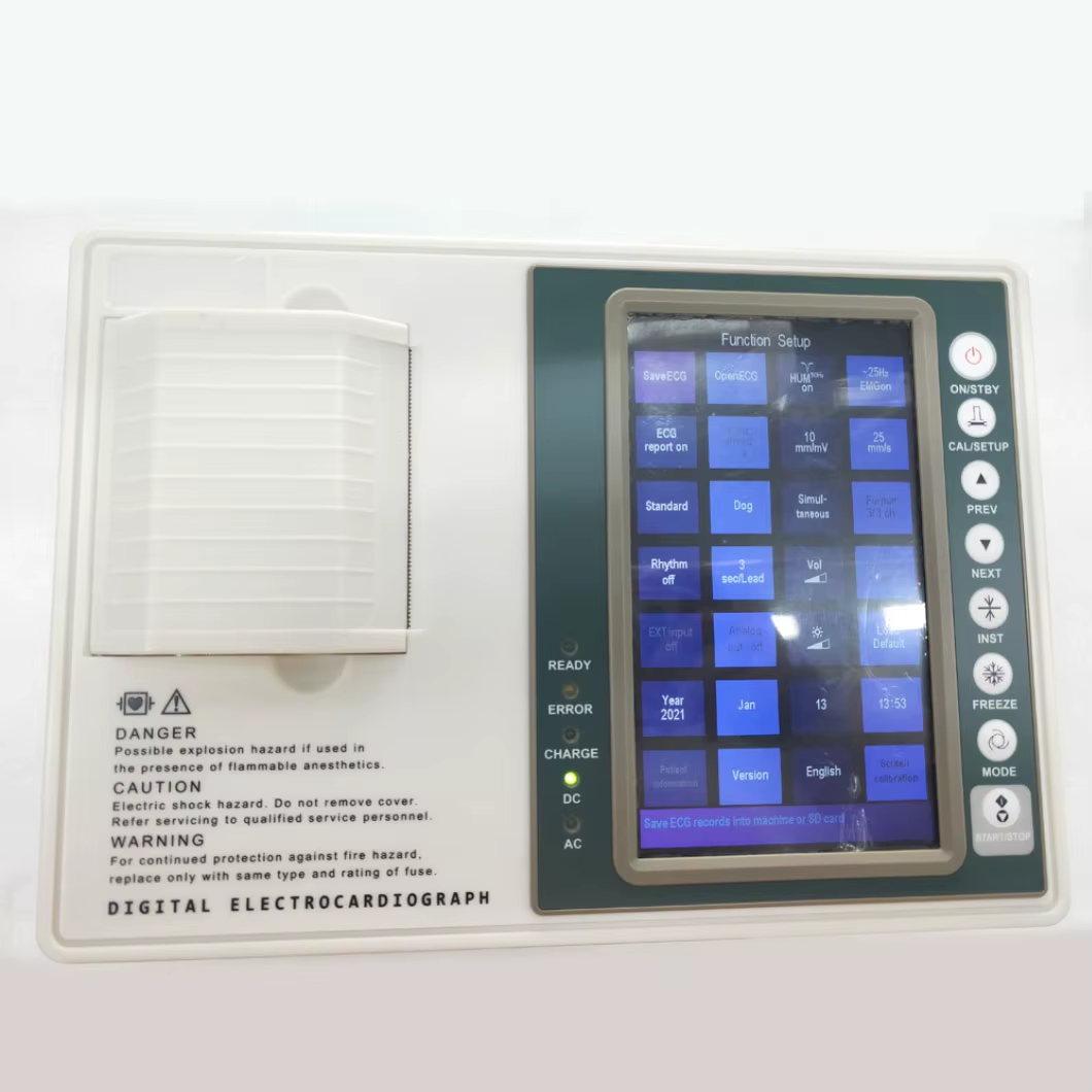 12-Lead ECG Machine