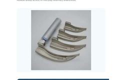 Veterinary Laryngoscope Set