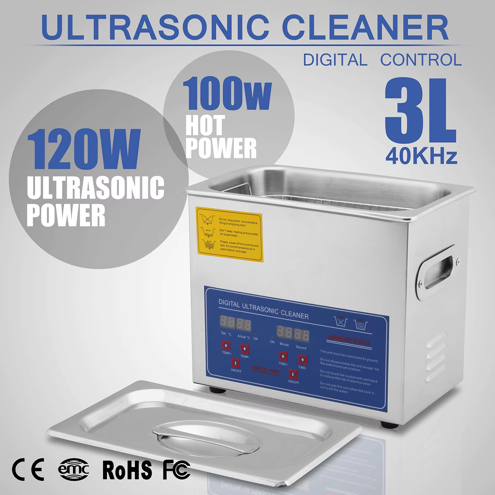 3 L Ultrasonic Cleaner